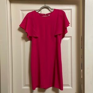 Pink short sleeve dress